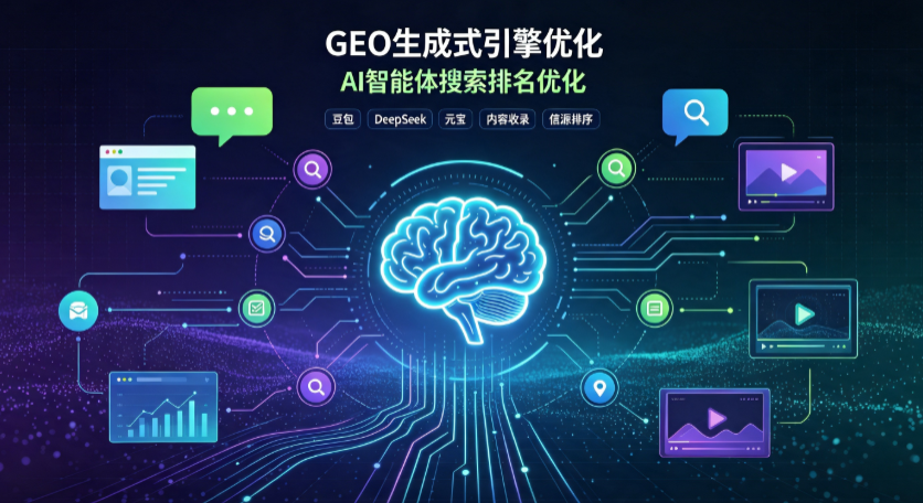 清新县GEO 浪潮来袭：生成式引擎优化崛起，创作者争抢豆包、DeepSeek、元宝智能体流量入口